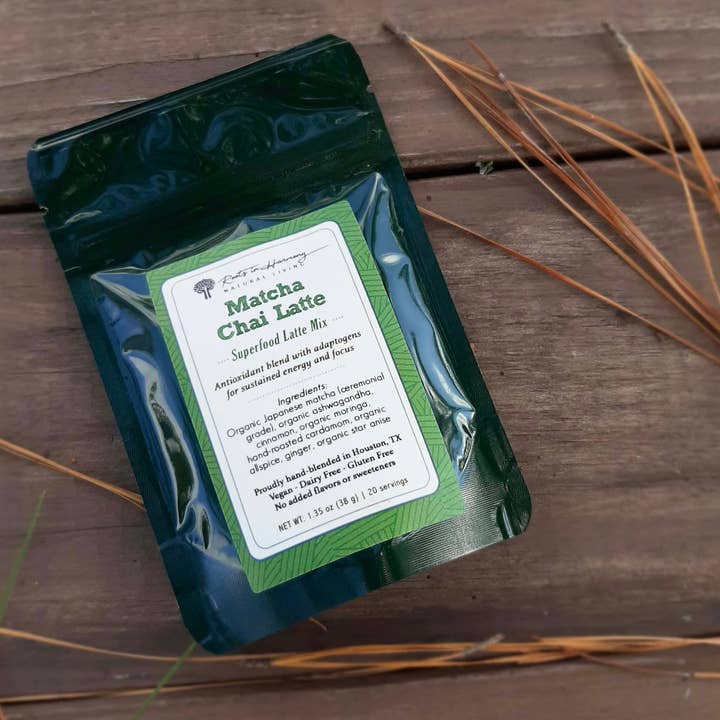 ROOTS IN HARMONY - Vente Thés santé/détox - Latte au matcha chai™5