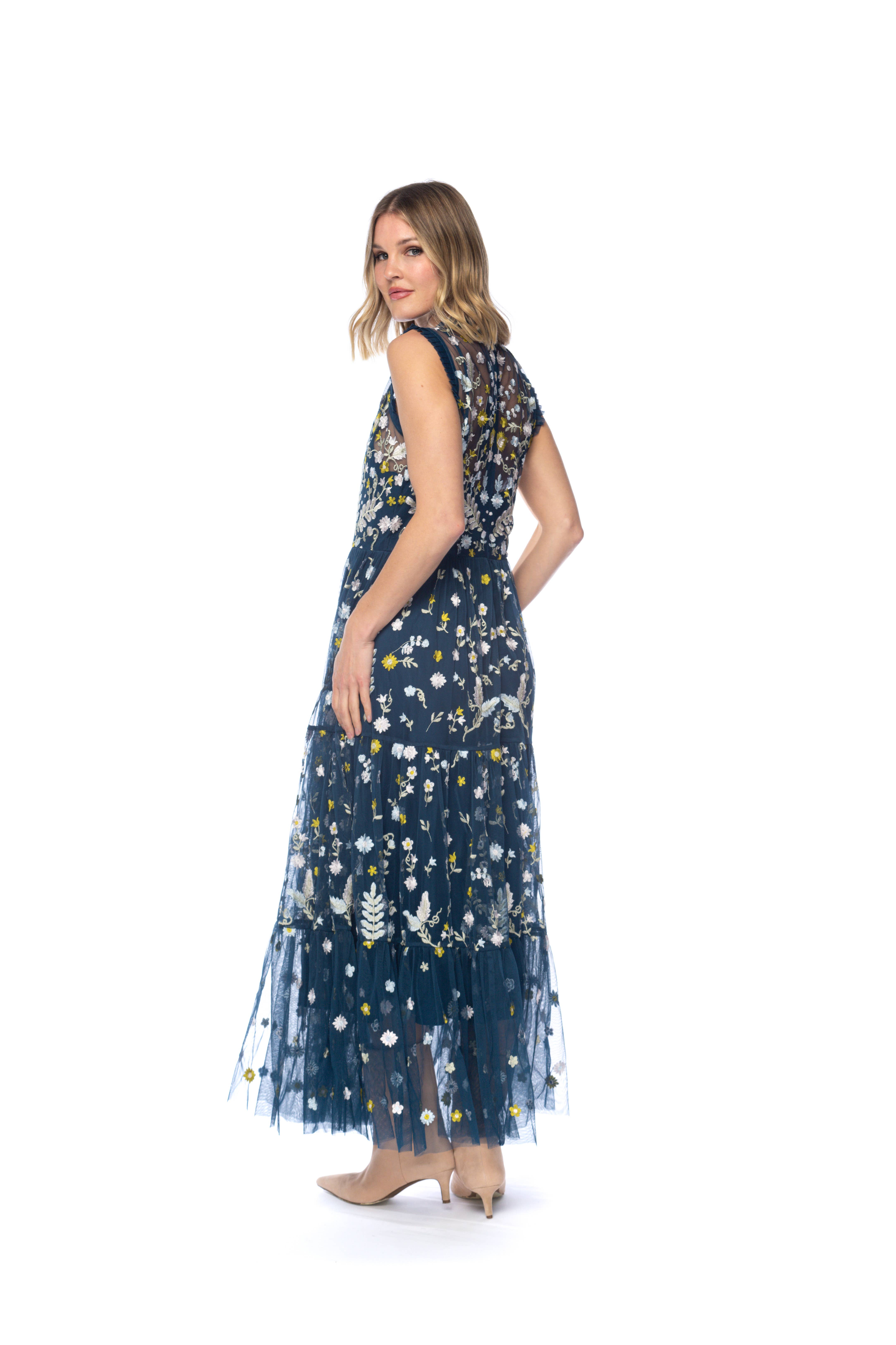 POND RIELLE EMBROIDERED DRESS for wholesale on Faire1