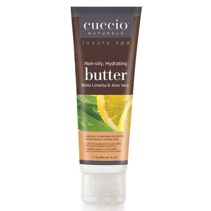 White Limetta & Aloe Vera Butter Blend 4oz for wholesale by Cuccio