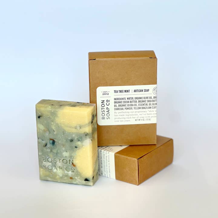 Boston Soap Co. - Wholesale Bar Soap - Lemongrass Poppy Seed Exfoliating Bar1