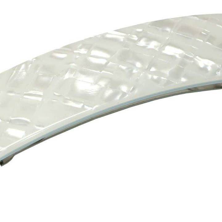 French Amie Long Rectangle Handmade Large Hair Barrette Clip for Women N Girls for wholesale by Parcelona