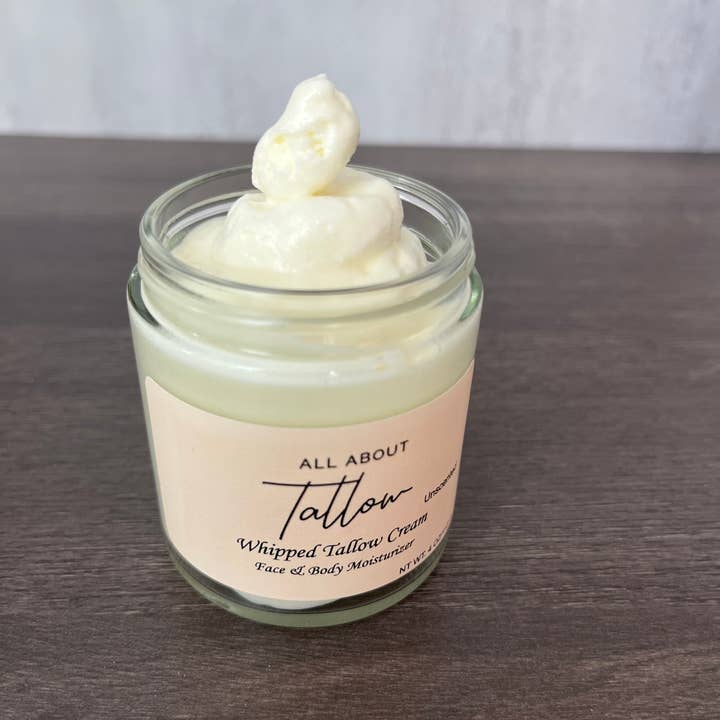 All About Tallow - Wholesale Body Cream/Lotion - Whipped Tallow Cream - Face & Body Moisturizer3