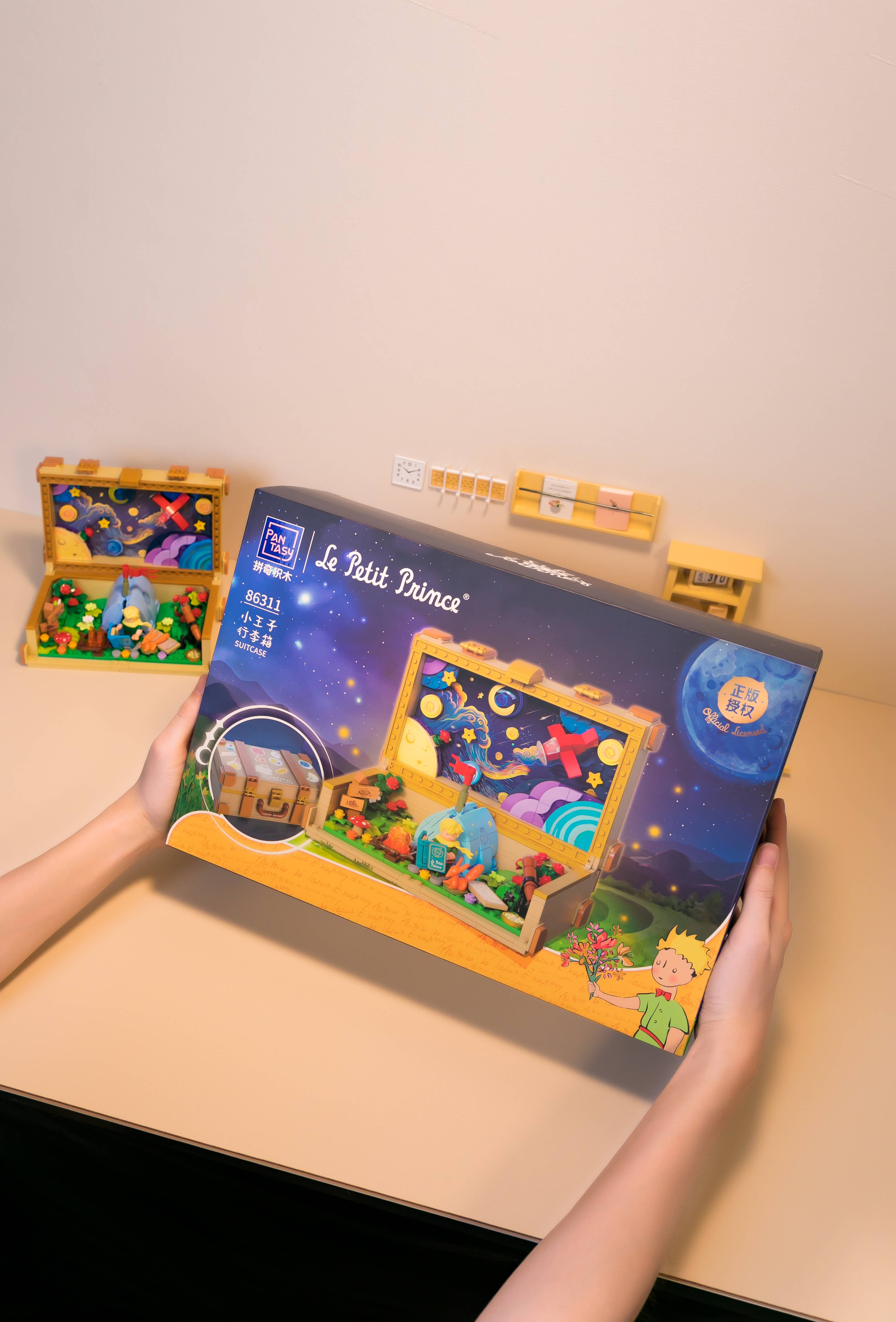 Hands Craft Intl – Conjunto de construção - Crianças por atacado – Tijolos de Construção: Le Petite Prince - Mala9