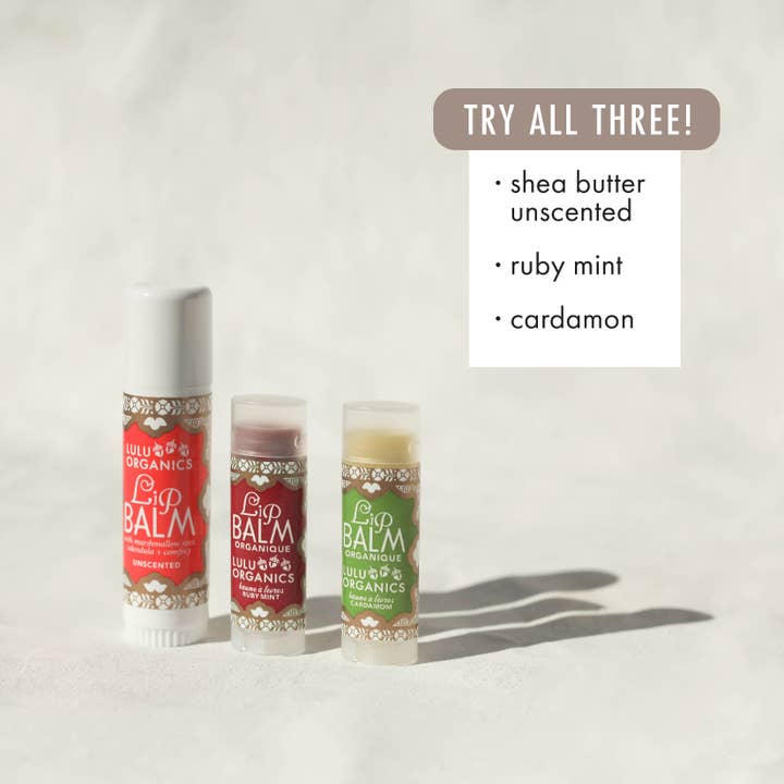 LULU ORGANICS - Wholesale Lip Balm - Lip Balm .15oz4