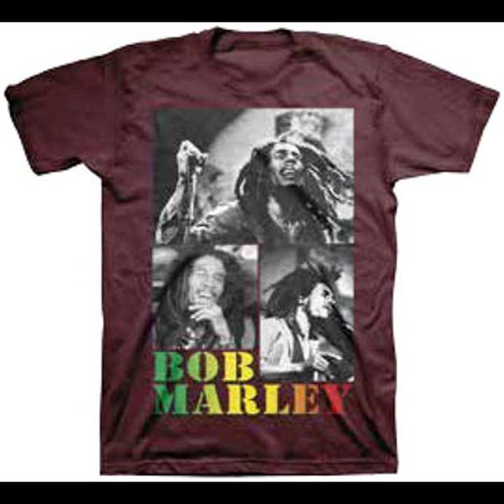 Official Store - Wholesale T-Shirt (Graphic) - Men's - Bob Marley - Collage Men's T Shirt