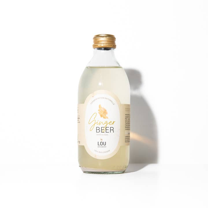Lou Kombucha - Wholesale Non-Alcoholic Beer - Ginger Beer by Lou Brewery1