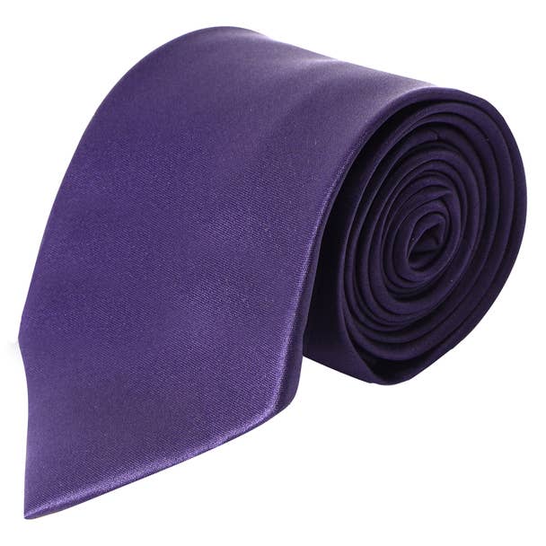 Selini New York - Wholesale Necktie - Men's - [Promotion] Poly Solid Satin Tie16