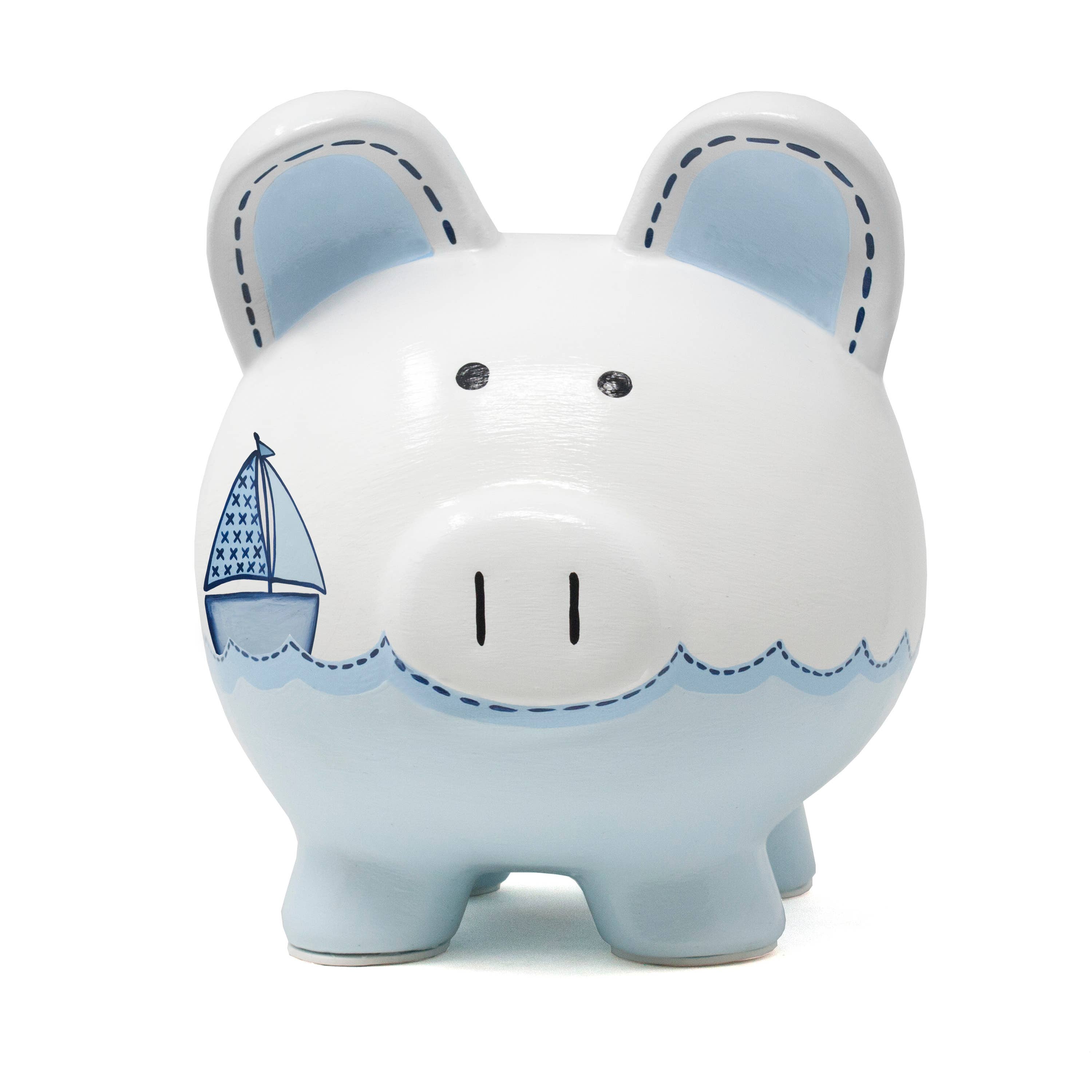 Child To Cherish® - Wholesale Money/Piggy Bank - Kids & Baby - Triple Sailboat Piggy Bank8