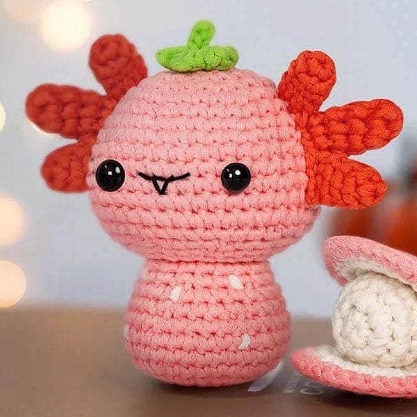 Showcase - Wholesale Stuffed/Plush Toy - Kids & Baby - Crochet Handmade 4" Kawaii Plush Toy Collection (1pc) Multiple Styles