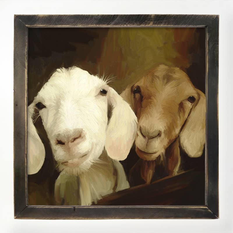 ginger blue - Wholesale Art Print - Two Goats-Friends6