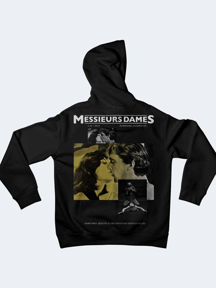 Sudadera con capucha Blow Up Kiss para venta al por mayor de MESSIEURS DAMES