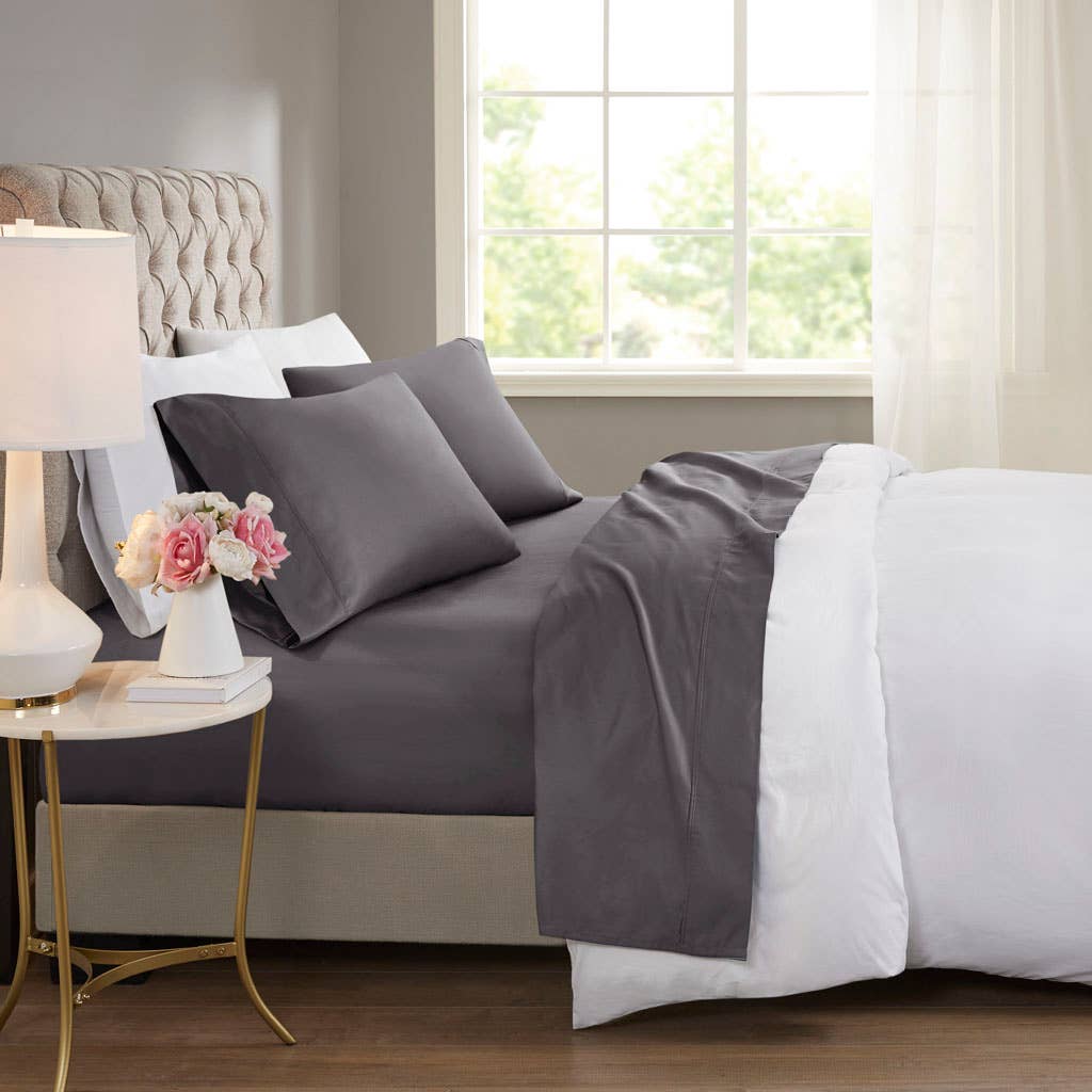 Olliix - Wholesale Sheet Set - Cooling 600 Thread Count 4 Pieces Cotton Sheets Set6