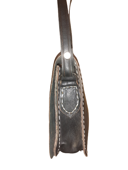 Hecho a mano - Wholesale Shoulder Bag - Women's - Round openwork bag with medium buckle6