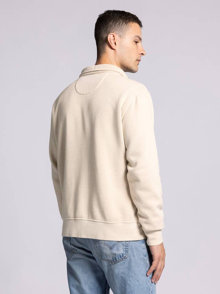 Thread & Supply (Mens) - Vendita all'ingrosso Felpa - Uomo - SURPLUS QUARTER ZIP - Pullover con mezza zip6