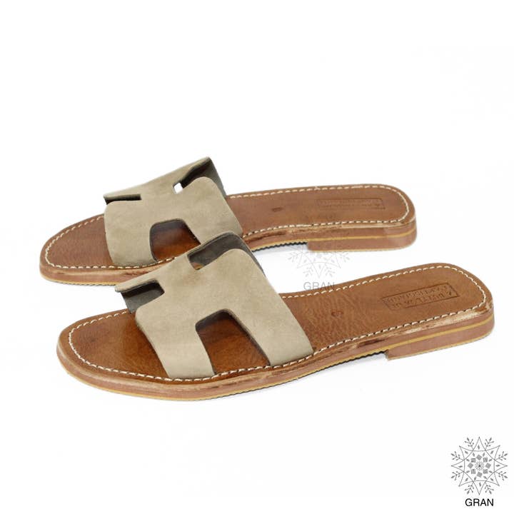 Gran Wholesale - Wholesale Sandals - Women's - Premium Suede Leather Slippers for Summer, Leather Sandals.2