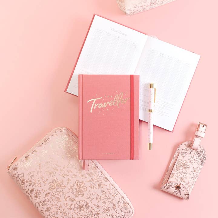 Fox & Fallow - Vendita all'ingrosso Diari/agende - Il diario di viaggio Traveller Mini - Dusty Rose