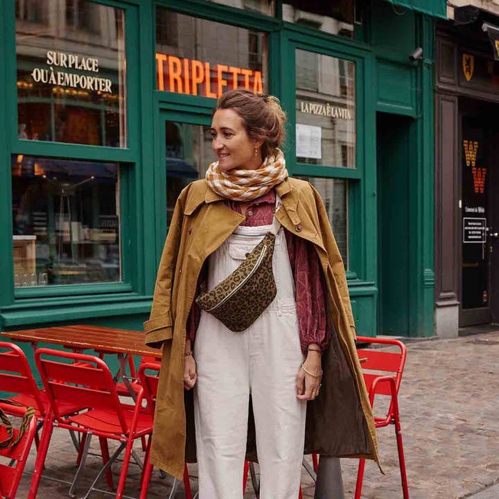 Rose in April - Wholesale Messenger Bag - Women's - WOMEN BUM BAG GRAOU OLIVE