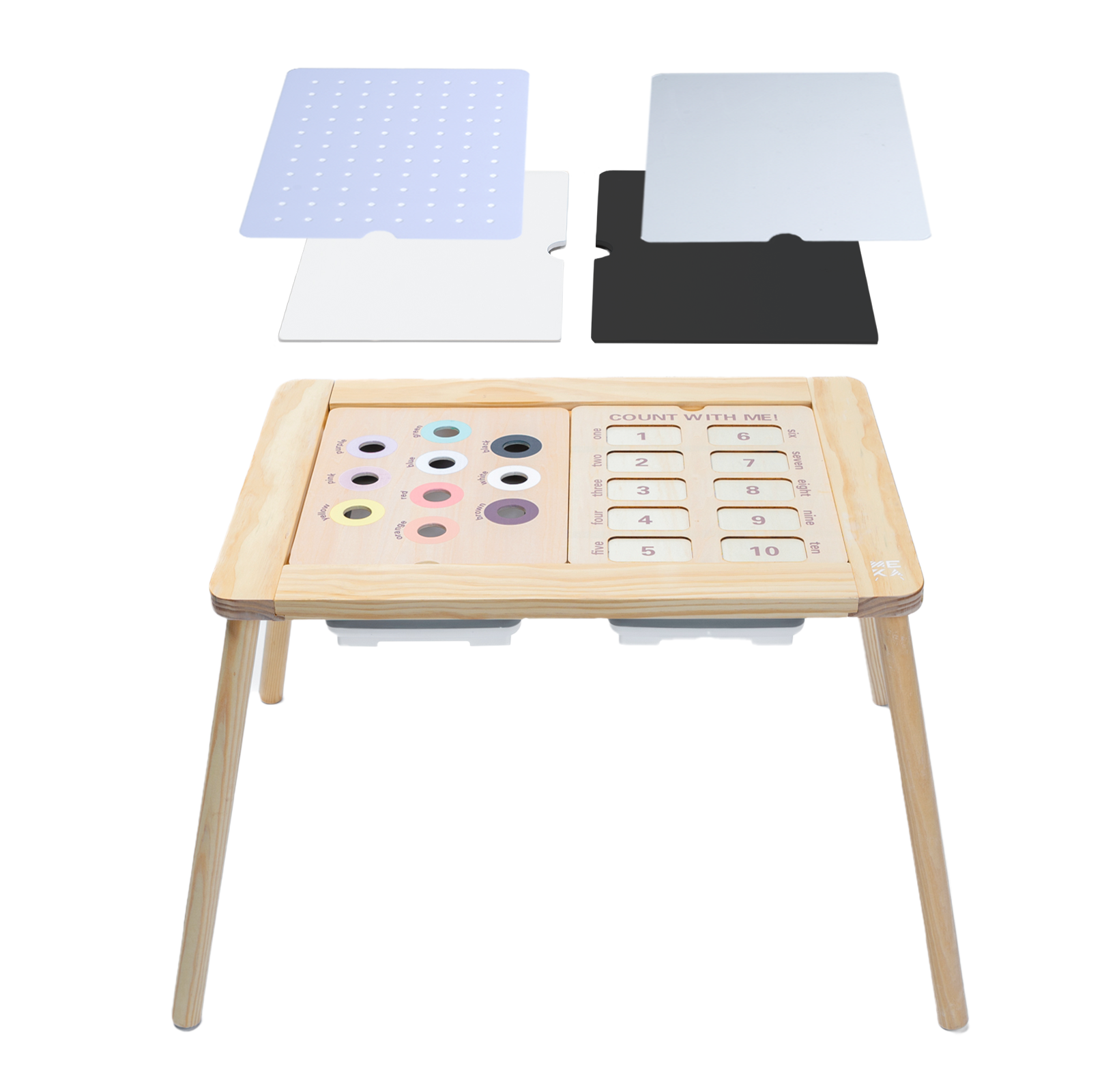 MEKA - Wholesale Wood Toy - Kids - Sensory Table 6 in 10