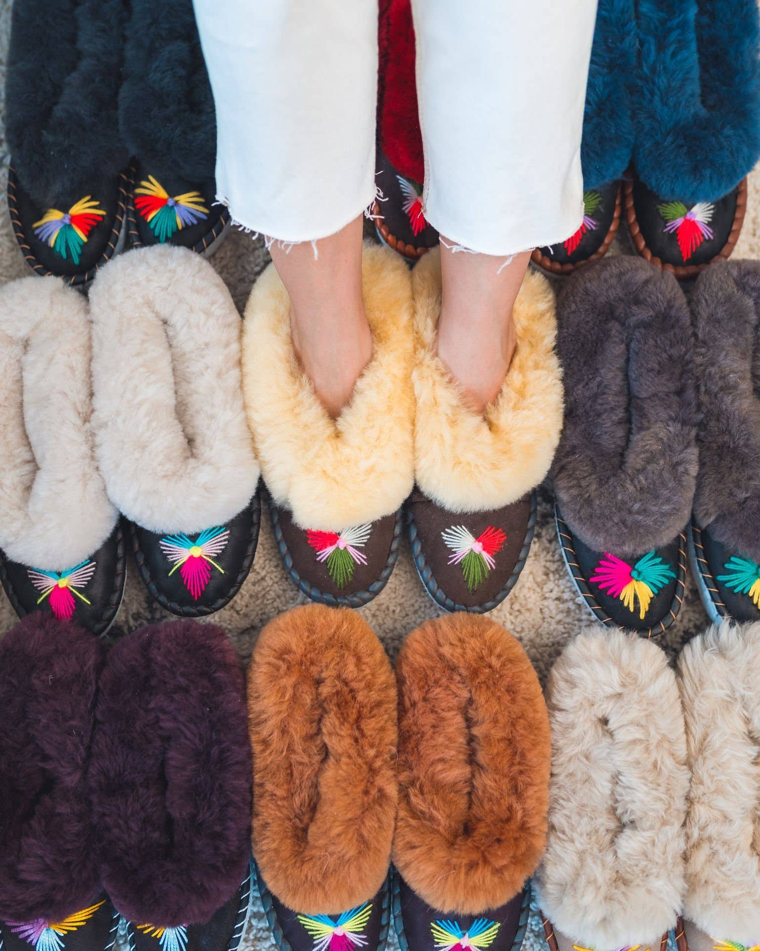 Sheepers SP .Z O.O. - Wholesale Slippers - Women's - Lucky Dip – Full Sheepskin Slippers By Sheepers4