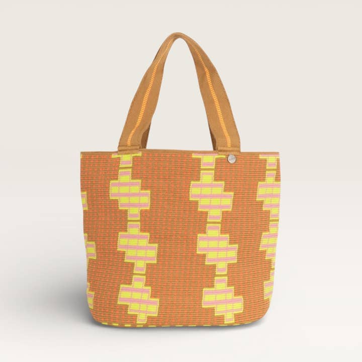 Bolso ovalado geométrico | Chartreuse para venta al por mayor de Guajii Design