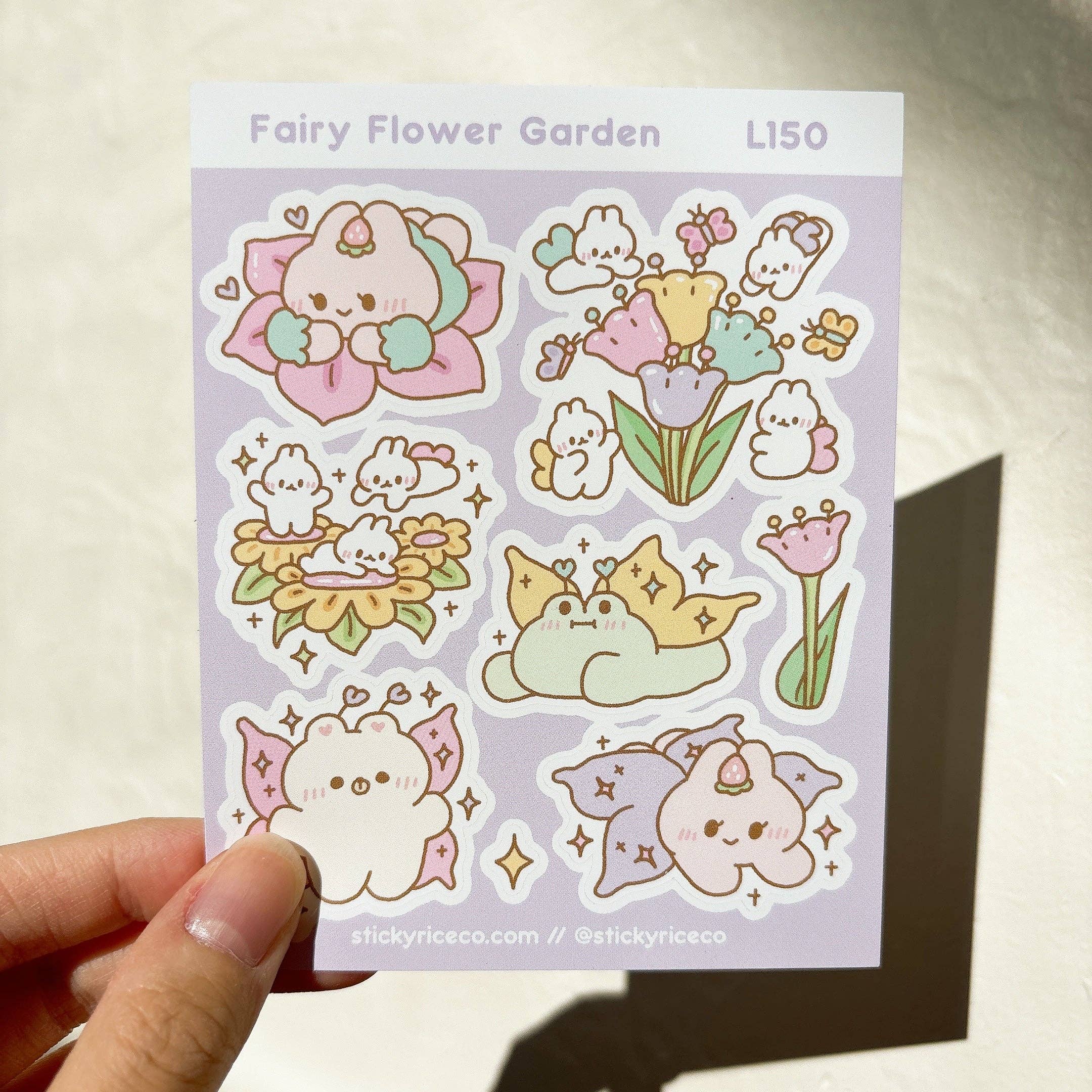 StickyRiceCo - Vente Autocollant - Feuilles d'autocollants mats pour le printemps 202411