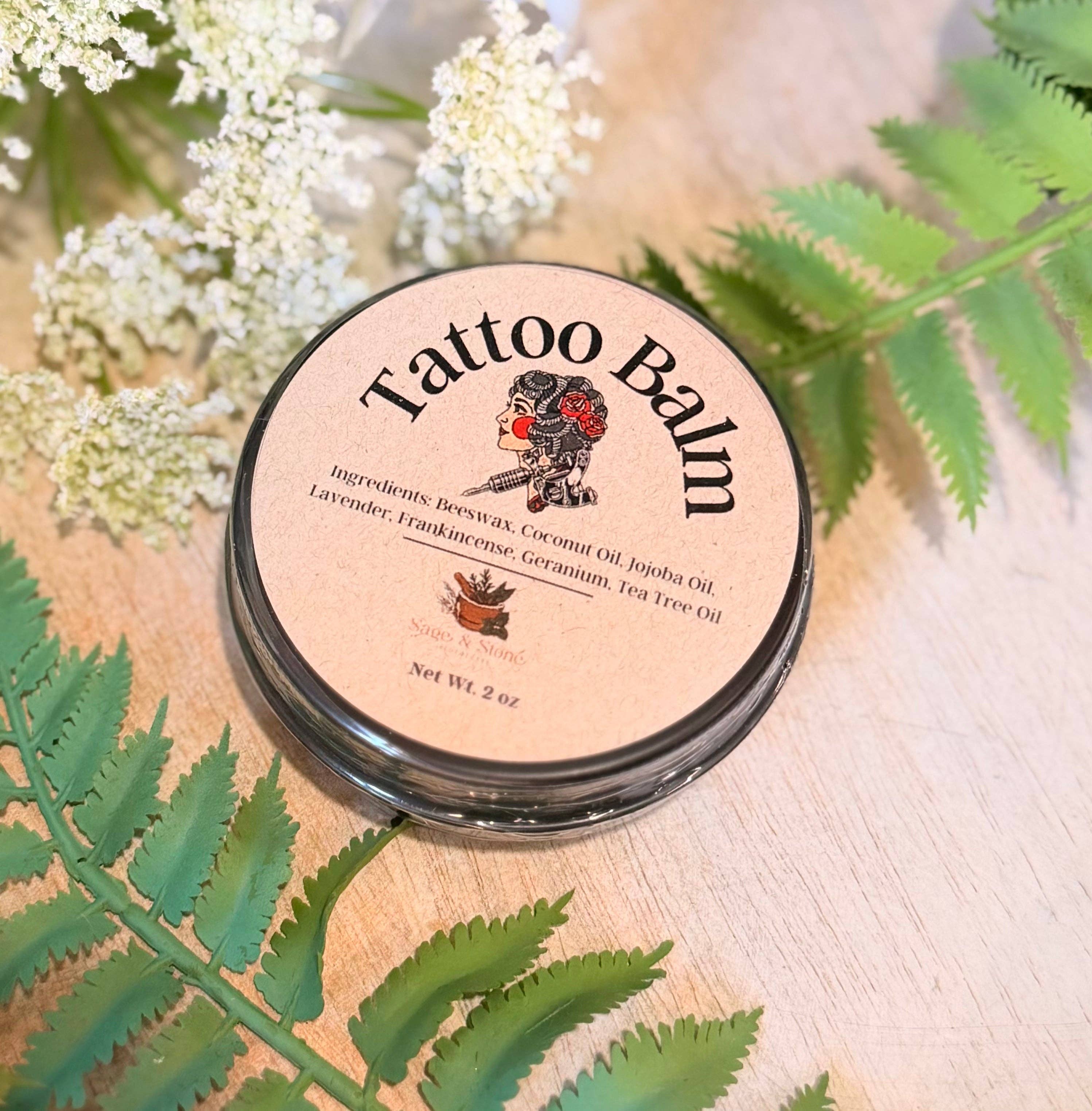Sage & Stone Apothecary - Wholesale Tattoo Ointment/Care - Tattoo Healing Balm