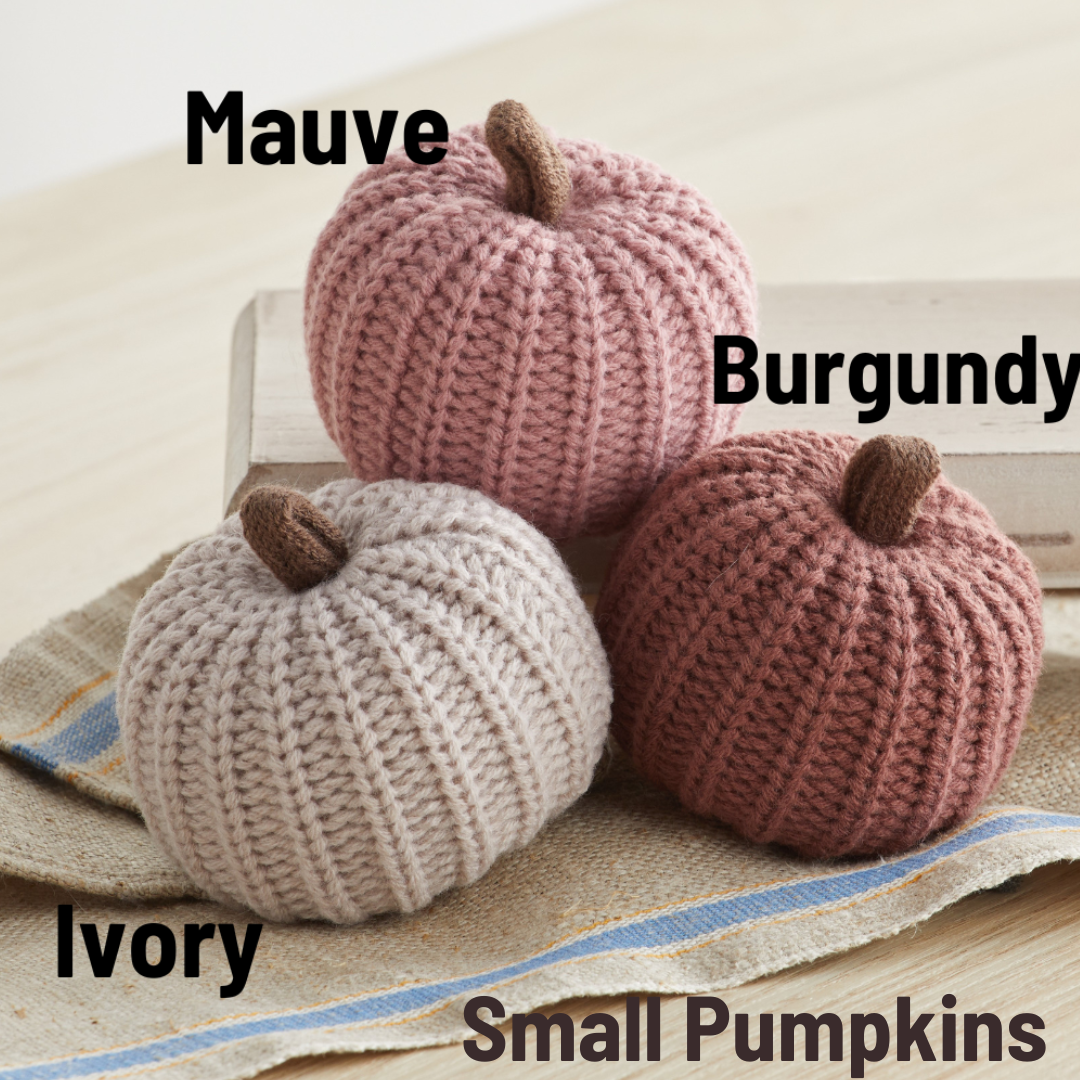 Your Heart's Content - Vente Décorations de table - Citrouille colorée en tricot pour la décoration d'automne à la maison, cadeau attentionné, meilleur12