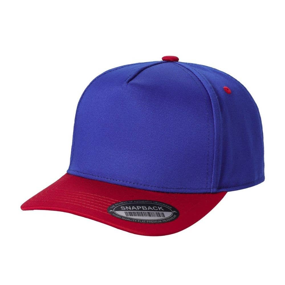 DOBBI - Wholesale Flat Brim Cap - Unisex - 5 Panel Snapback Caps63