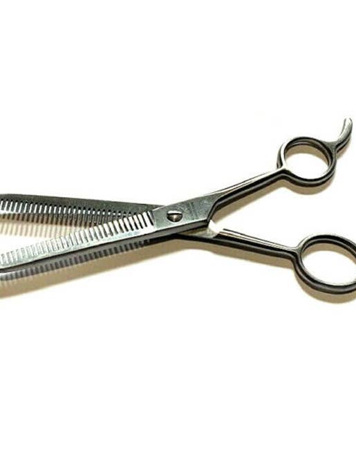 6.5" Double Teeth Thinning Scissors Stainless Steel for wholesale by HASHIR PRODUCTS