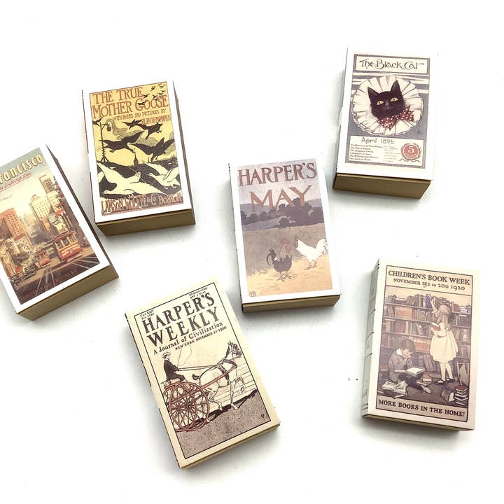All Little Cute Things - Wholesale Notebook - Vintage Books Magazines Mini Journals Tea Party Gift Shop