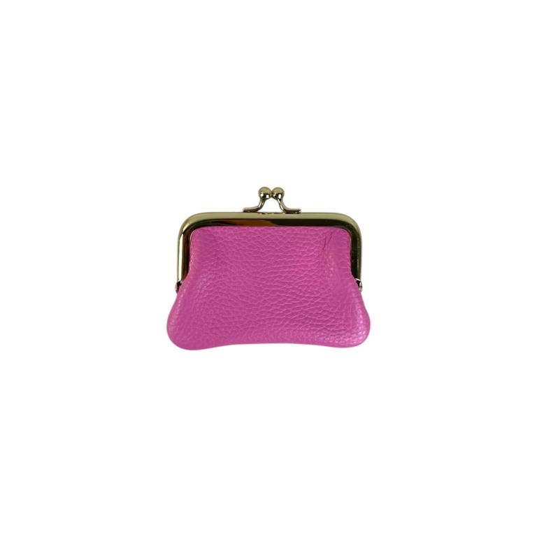Chenson & Gorett - Wholesale Coin Purse - Women's - Italian Leather Wallet with Click and High Quality. Grain5