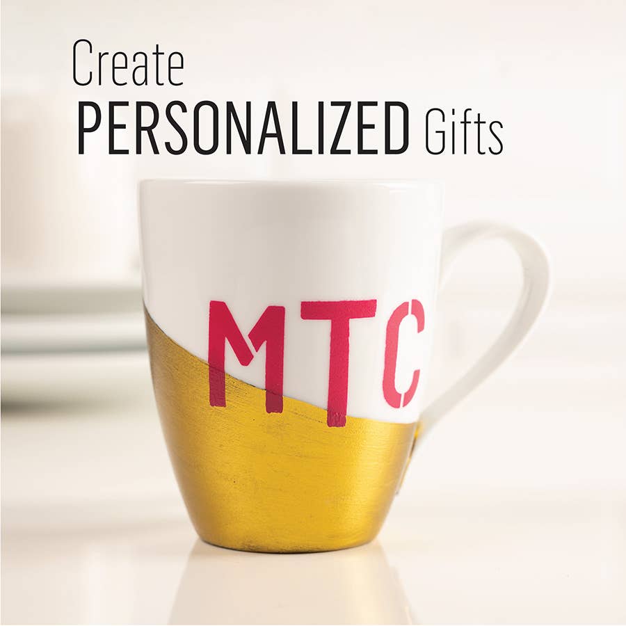 Plaid Crafts - Wholesale Stencil/Craft Die - FolkArt Script Adhesive Stencils 3pc8