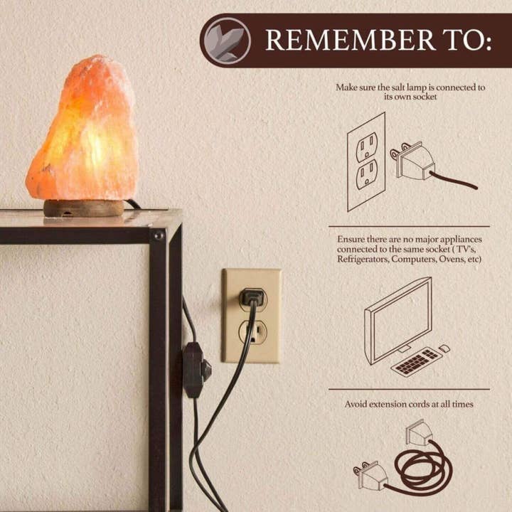 Himalayan Trading Co.® – wholesale Salt lamp – Rare White Himalayan Salt Lamp (6–9 lb) W/ Bulb & Dimmer Cor9