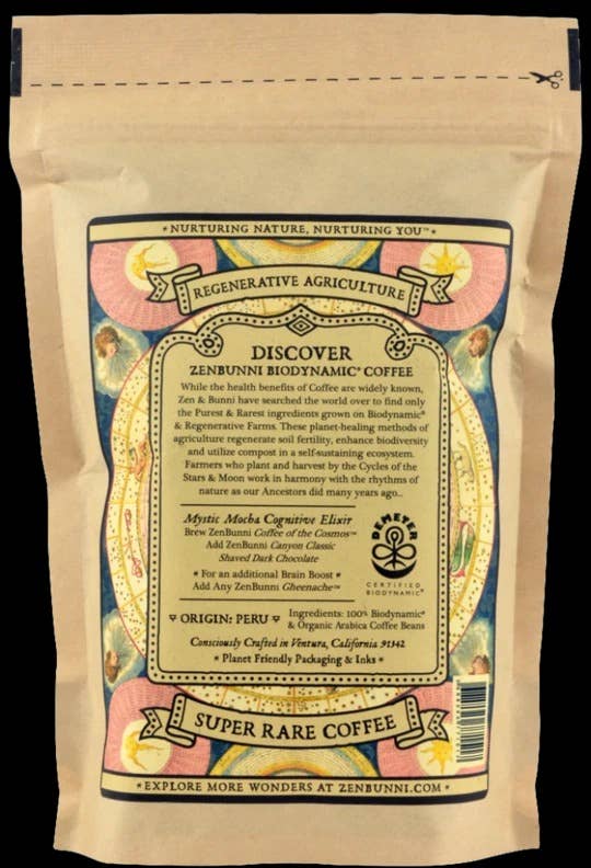 ZenBunni - Wholesale Coffee Beans - 10oz Coffee of the Cosmos1
