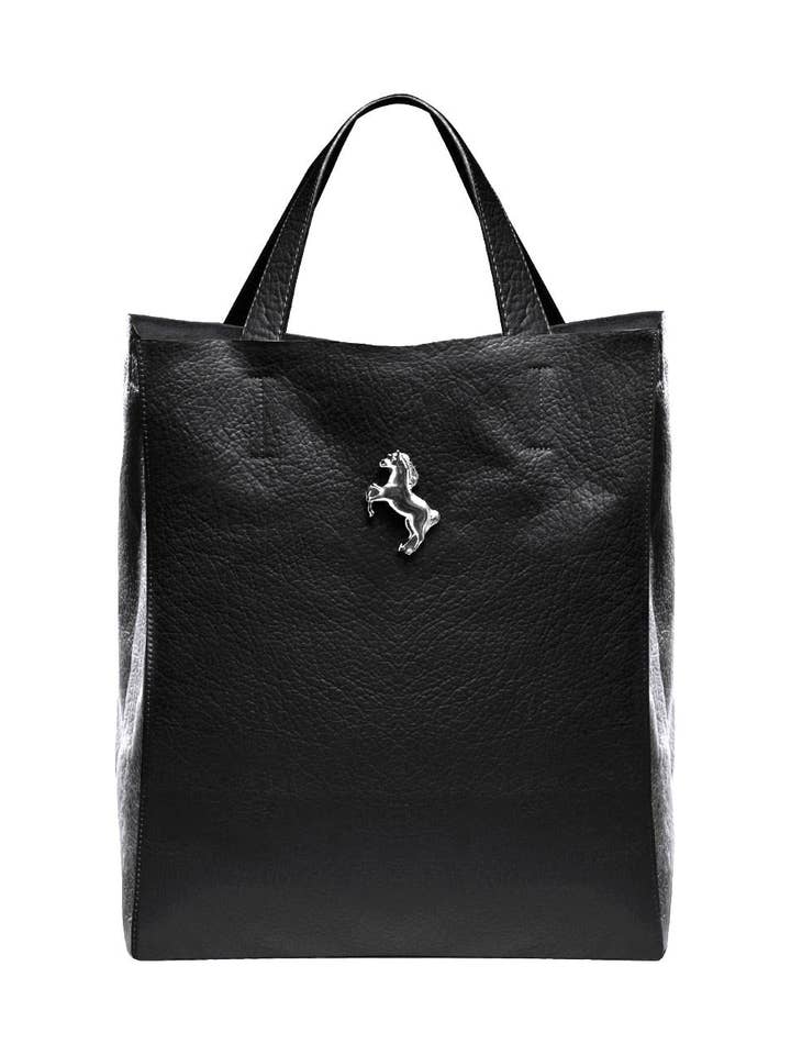 Big Leather Bag Midnight for wholesale by TENTROYA