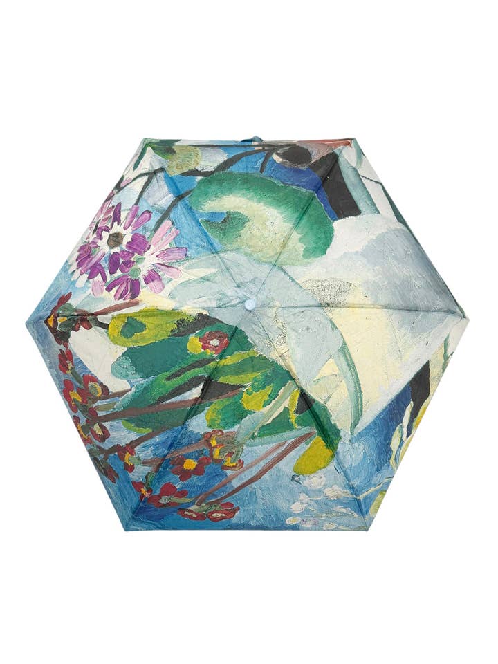 Florales Pflanzenmalerei-Regenschirm mit Reisetasche (Mini) für den Großhandel von Fashion Scarf World