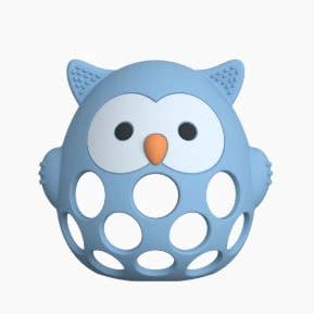 Three Hearts & Co./EMO & CO. - Wholesale Teether (Not Clip-On) - Baby - Silicone 3D Owl Teether Silicone3