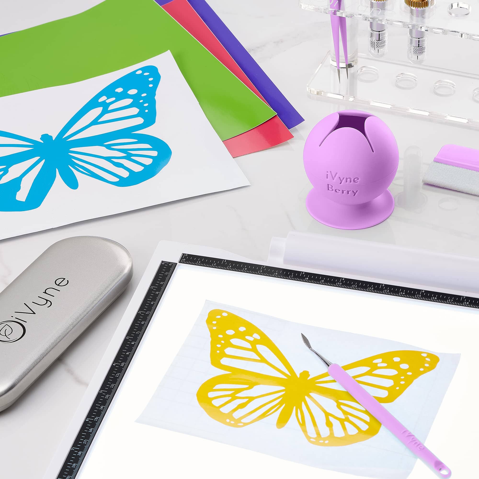 iVyne - Vente Outil de bricolage - iVyne Berry ramasse déchets de vinyle avec ventouse22