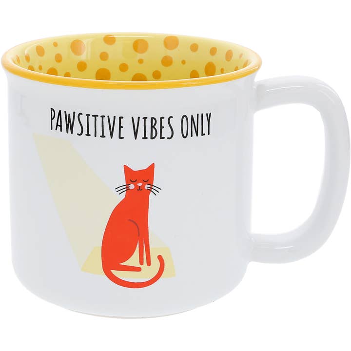 Pawsitive Vibes - 18 oz Mug for wholesale by Pavilion