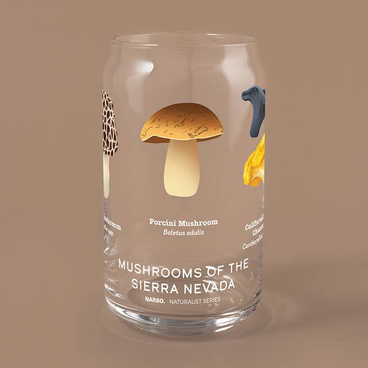 THE CAN Naturalist - Mushrooms of Sierra Nevada, 16oz for wholesale by NARBO