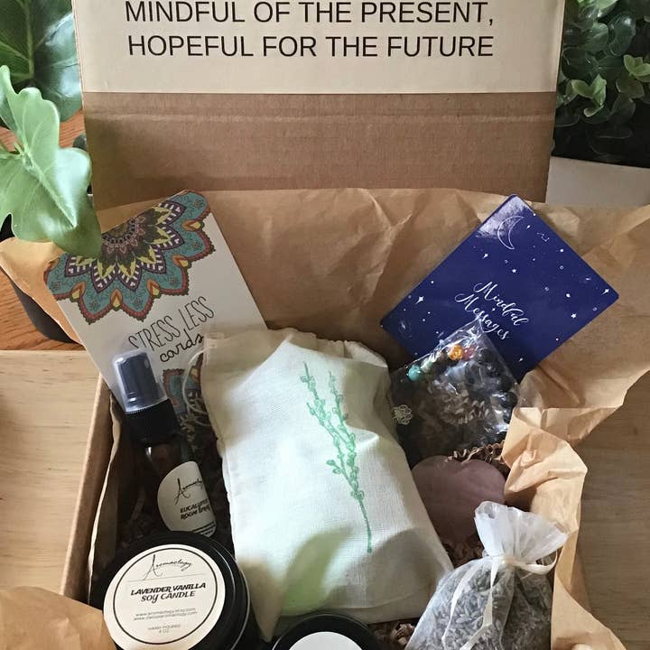 Mindfulness Gift Box for wholesale by Aromaology