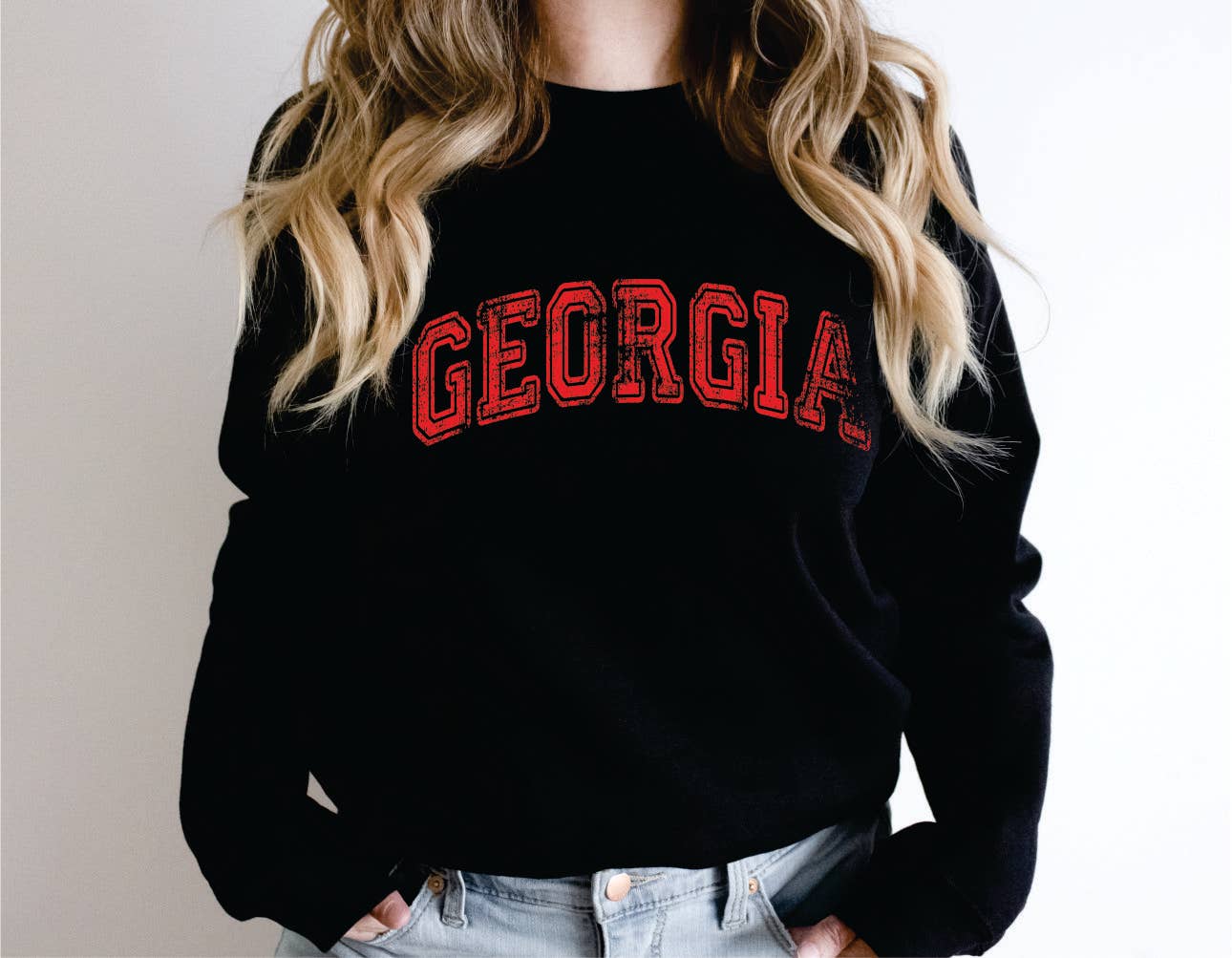 American Threadz Apparel - Wholesale Graphic Sweatshirt - Women's - Custom Old School State Sweatshirt1