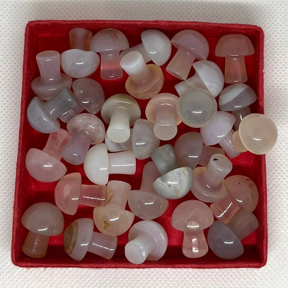 VIE - Wholesale Spiritual Stone/Crystal - Crystal Mushroom, 2cm42