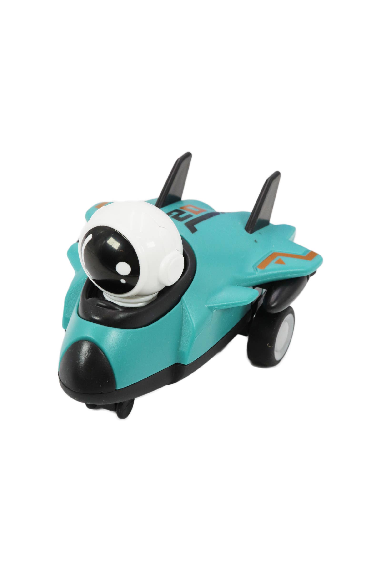 Cap Zone - Wholesale Wind-Up Toy - Kids - Kids Outer Space Jet Plane Wind-Up Toy - 12 pcs7