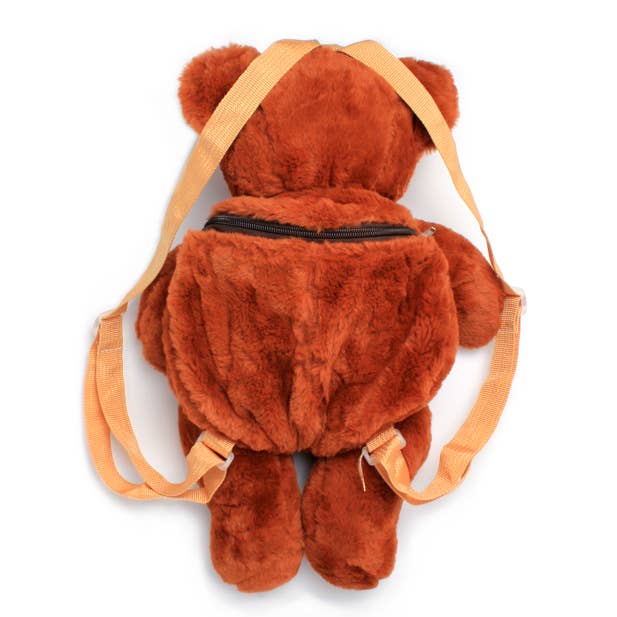Inca UK - Vendita all'ingrosso Zaino - Bambini - Zaino a forma di orso di peluche marrone