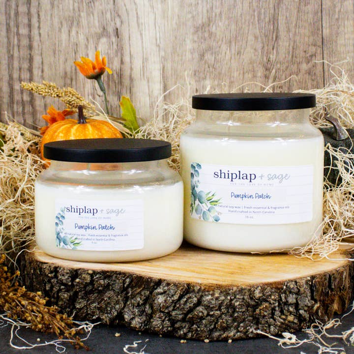 Pumpkin Patch - Vela para venta al por mayor de Shiplap and Sage