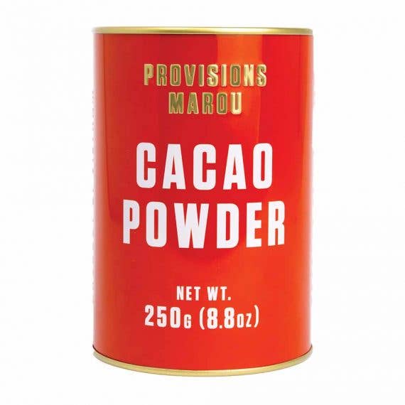 Marou Cacao Powder Tin, 250g for wholesale by Marou Chocolate