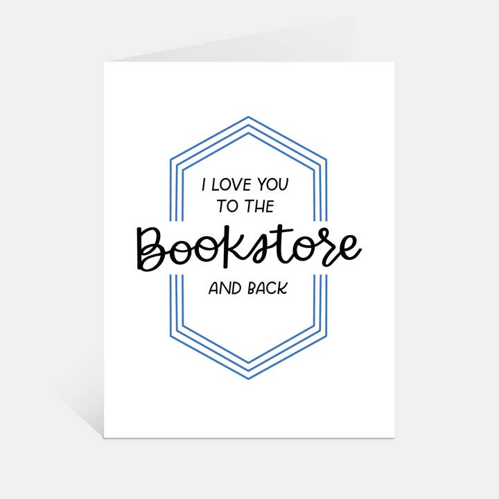 Bookstore Love Card | Funny Love Cards, Anniversary Card for wholesale by Just Follow Your Art
