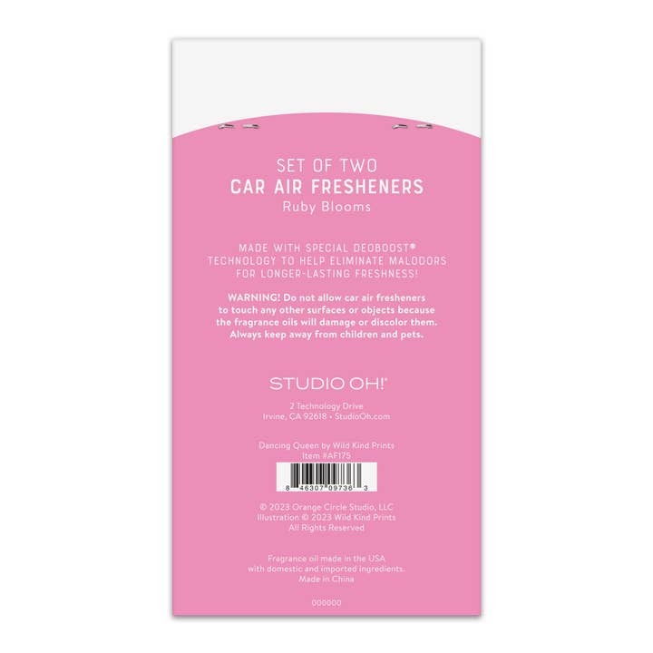 Studio Oh! - Wholesale Car Freshener - Women's - Dancing Queen Car Air Freshener3