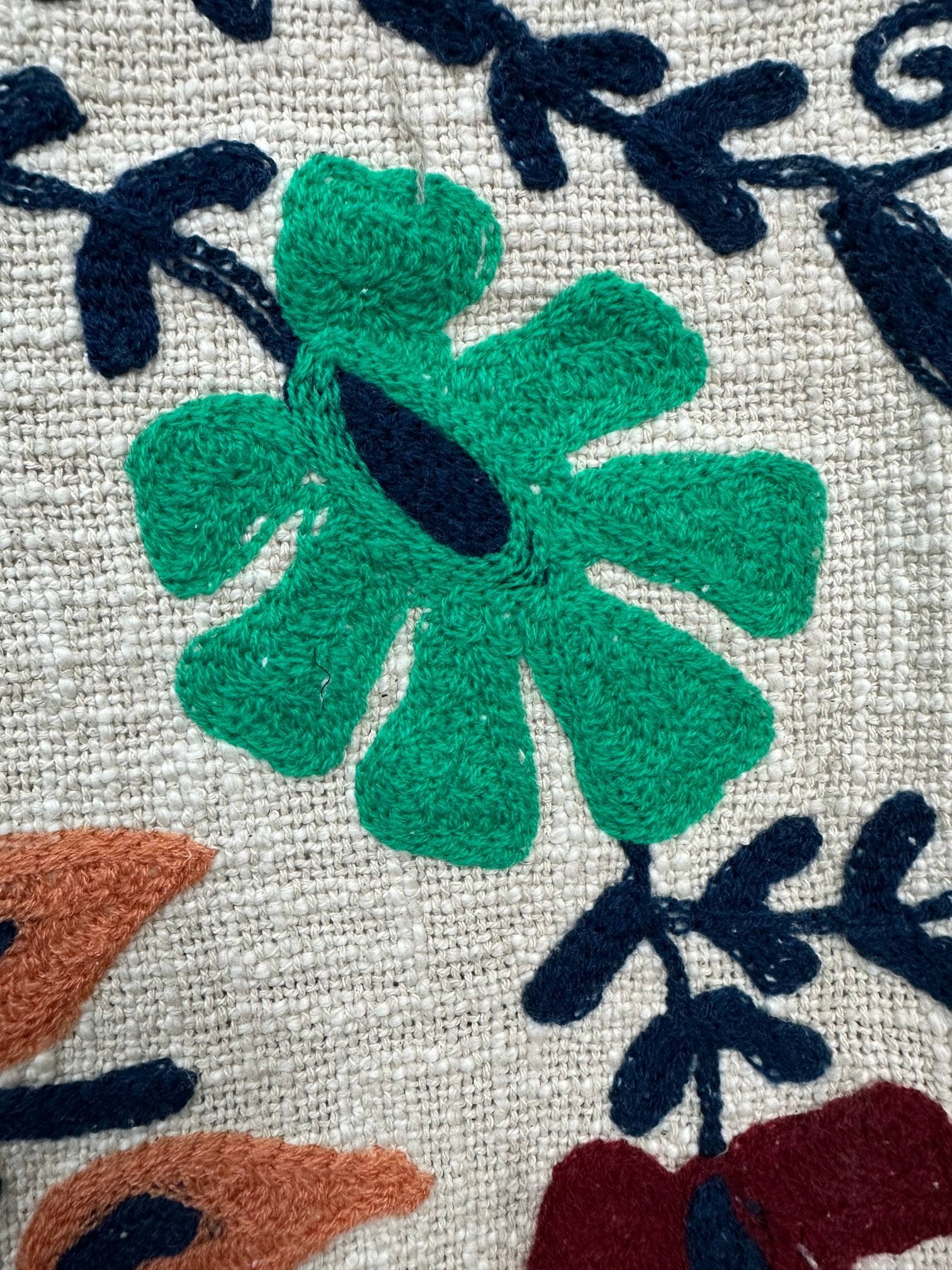 The Eastern Loom - Wholesale Throw Blanket - Suzani Throw, Hand Embroidery Bedspread, Cotton Wall hanging3